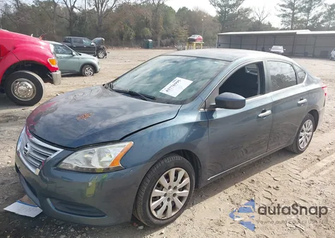 2013 Nissan Sentra Sv из США, поврежденный, VIN 1N4AB7APXDN909638